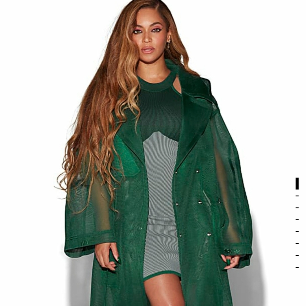 Ivy Park Drip 2 Green Mesh Jacket